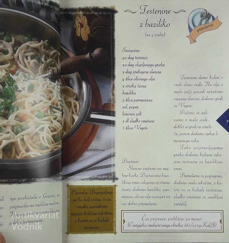 RECEPTI: IZ VEGETINE KUHINJE, Ivanka Biluš