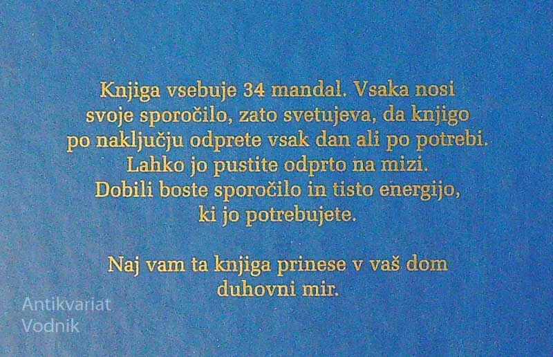 MANDALA; V.Omejc., G. Železnik