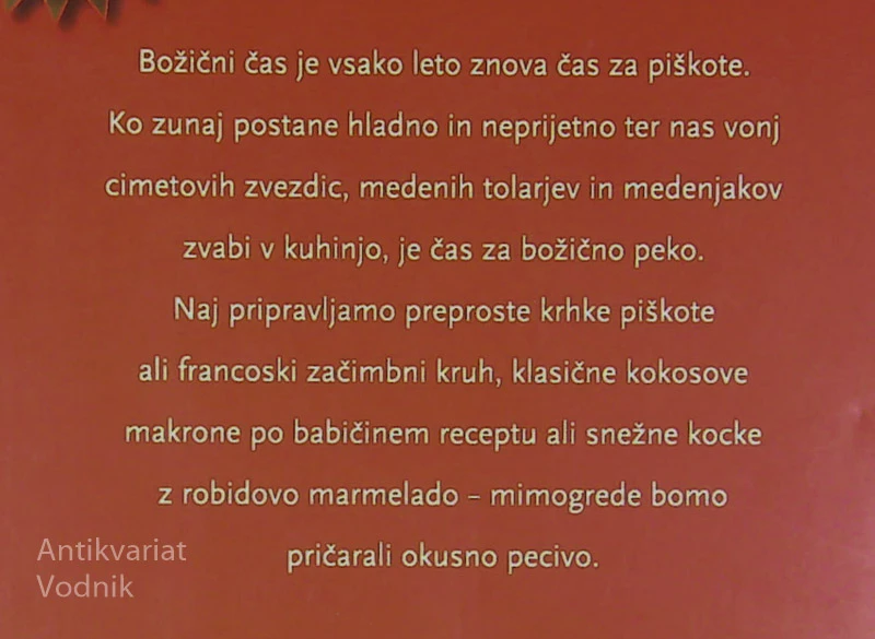 BOŽIČNA PEKA