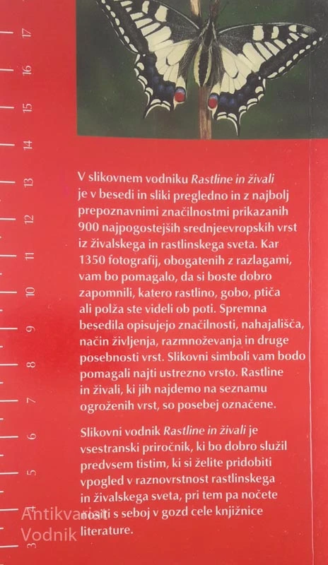SLIKOVNI VODNIK: RASTLINE IN ŽIVALI Z VAMI NA SPREHODU