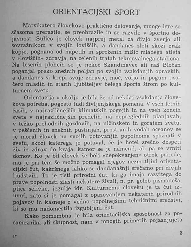 ORIENTACIJSKI ŠPORT, Pišljar, Serpan, Ulaga