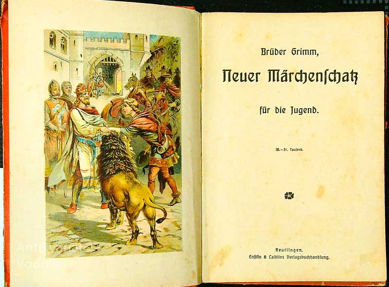 GRIMM’S MÄRCHENSCHATZ FÜR DIE JUGEND, Brüder Grimm