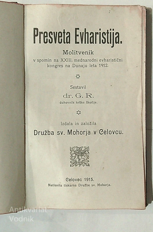 PRESVETA EVHARISTIJA