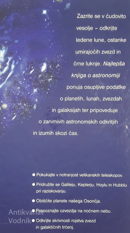 NAJLEPŠA KNJIGA O ASTRONOMIJI