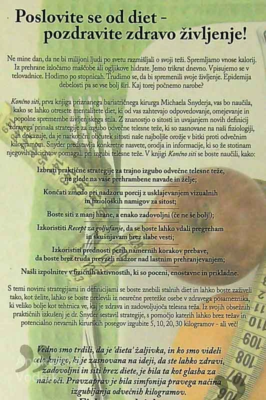 KONČNO SITI, Michael A. Snyder