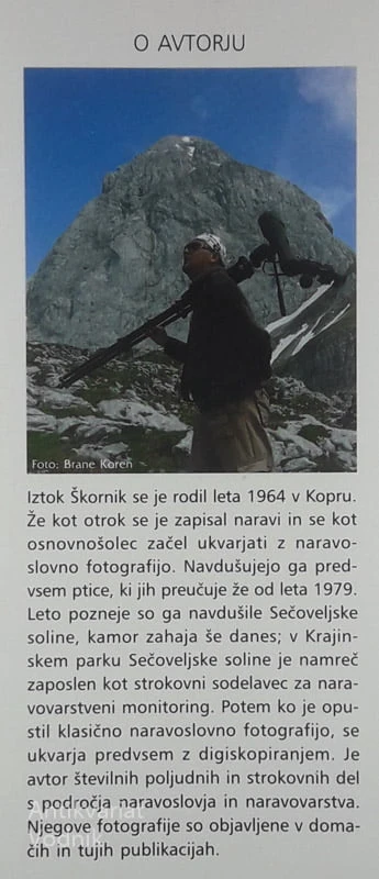 STO SLOVENSKIH PTIC, Iztok Škornik