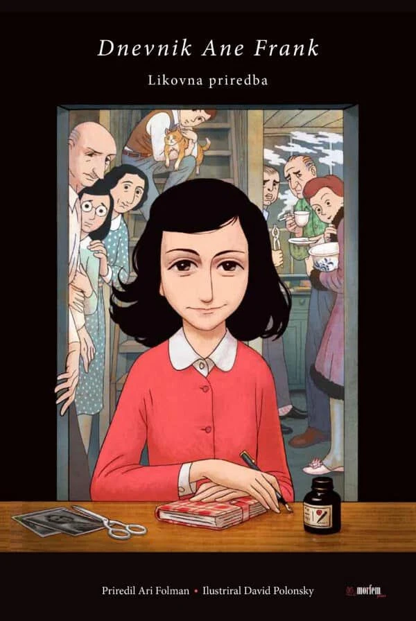 Dnevnik Ane Frank: likovna priredba, Ari Folman, David Polonsky