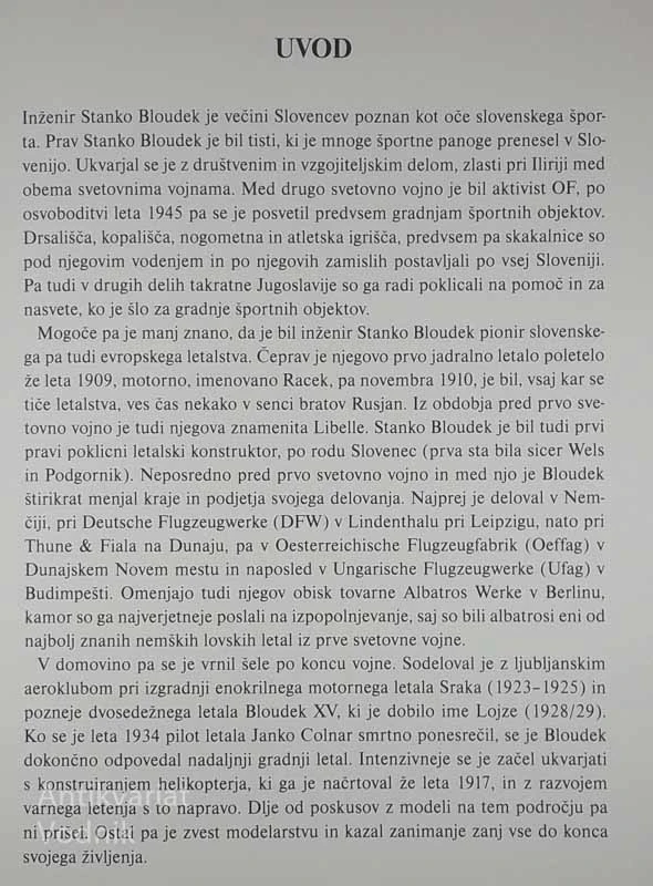 STANKO BLOUDEK IN NJEGOVA LETALA, Marko Malec