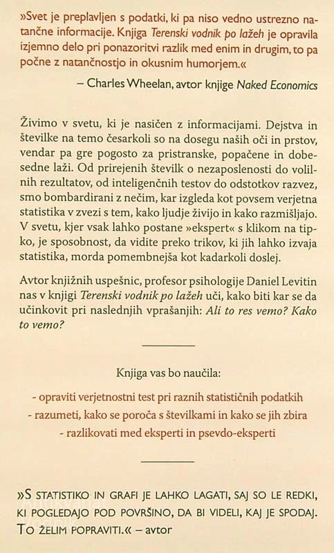 TERENSKI VODNIK PO LAŽEH, Daniel J. Levitin