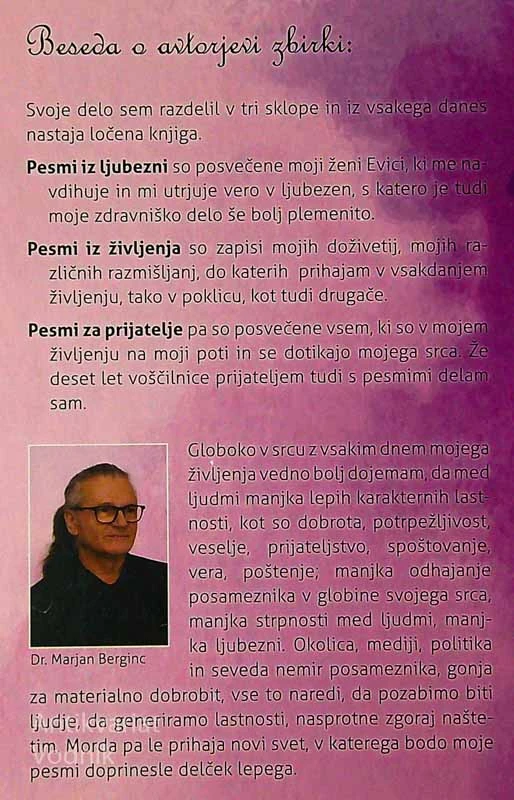 ZBIRKA PESMI (1-3), Marjan Berginc
