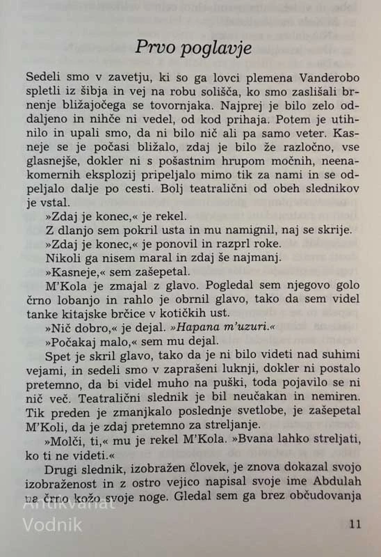 Ernest Hemingway, ZELENI GRIČI AFRIKE