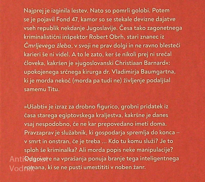 UŠABTI, Agata Tomažič