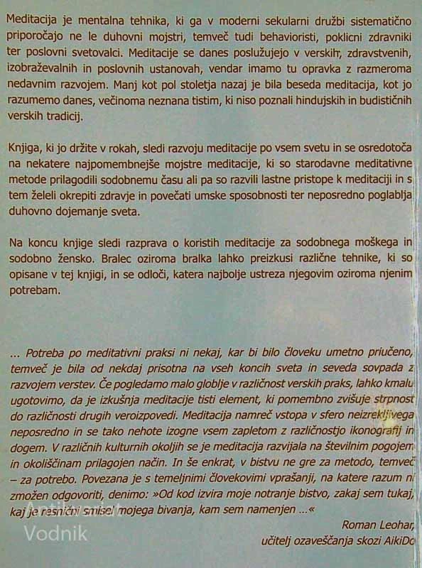 MEDITACIJE, Luis S. R. Vas
