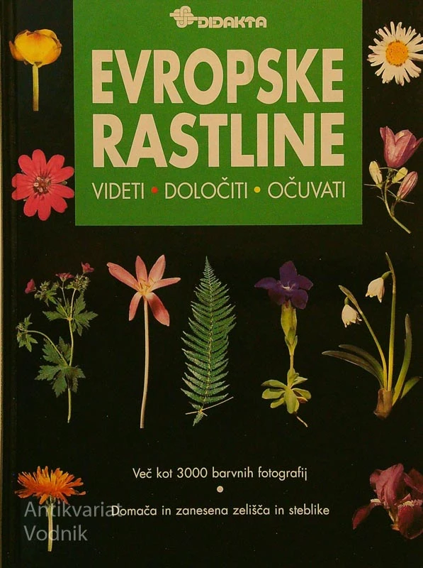 EVROPSKE RASTLINE; VIDETI, DOLOČITI, OČUVATI