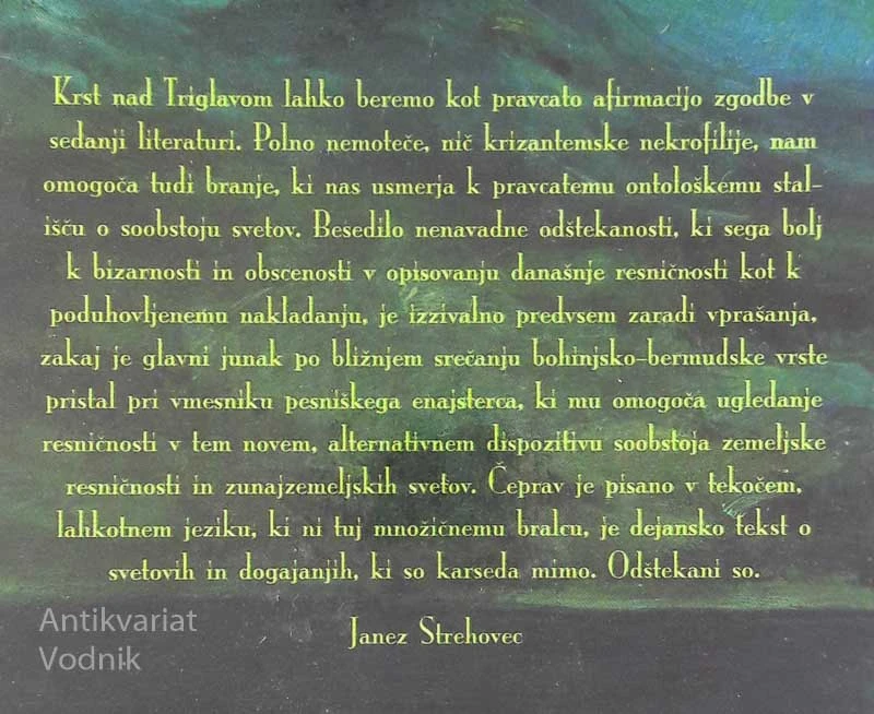 KRST NAD TRIGLAVOM, Mojca Kumerdej