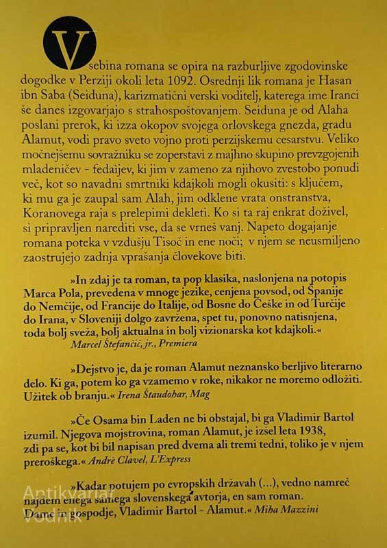 ALAMUT, Vladimir Bartol