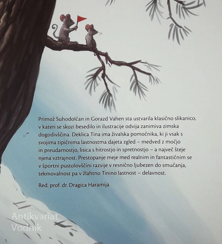 TINA IN MEDVEDJA MOČ, Primož Suhodolčan, ilustriral Gorazd Vahen
