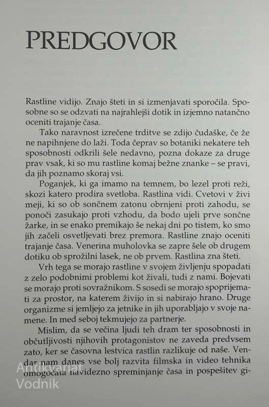 ZASEBNO ŽIVLJENJE RASTLIN, David Attenborough
