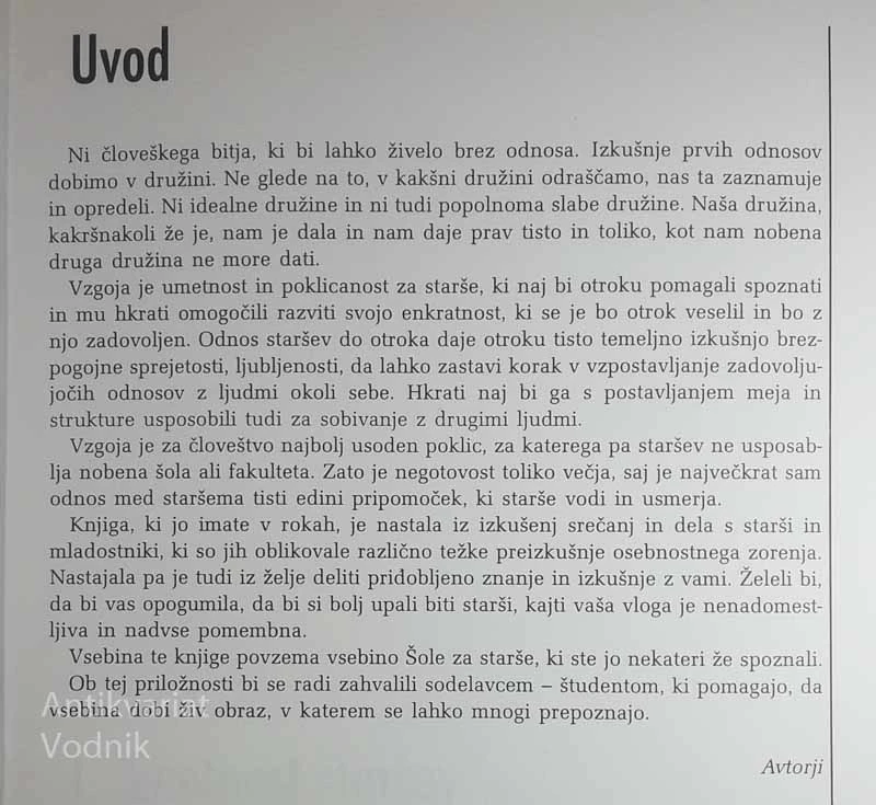 BITI MLADOSTNIKOM STARŠI, Marinka Pahole in drugi