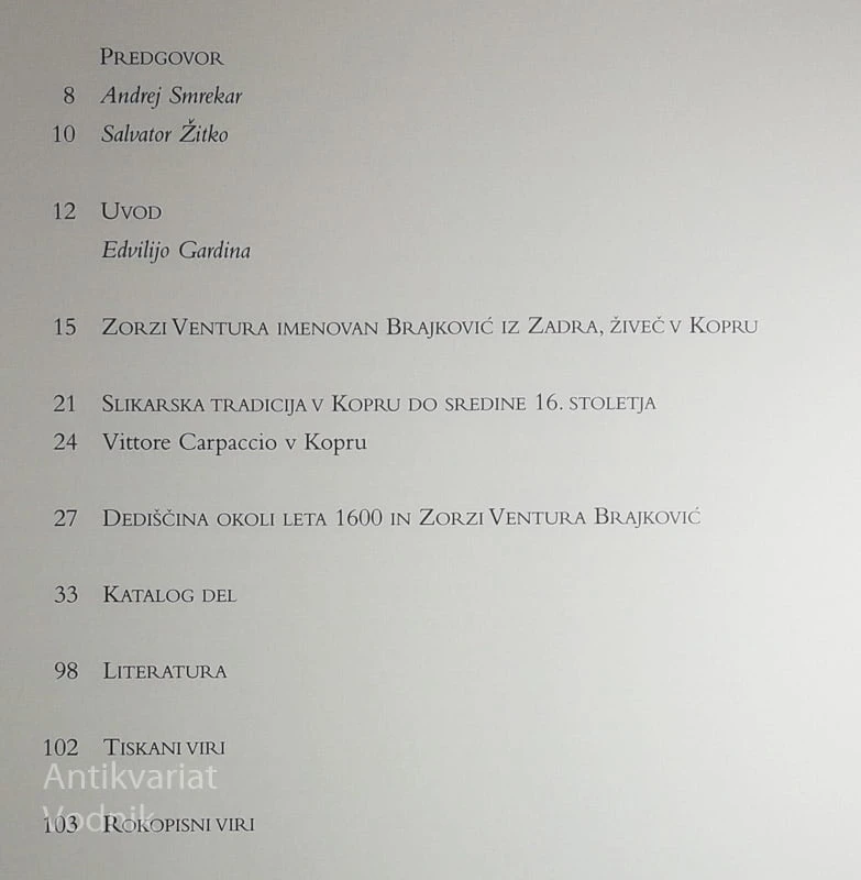 MANIERIZEM V ISTRI OKROG LETA 1600, Zorzi Ventura Brajković