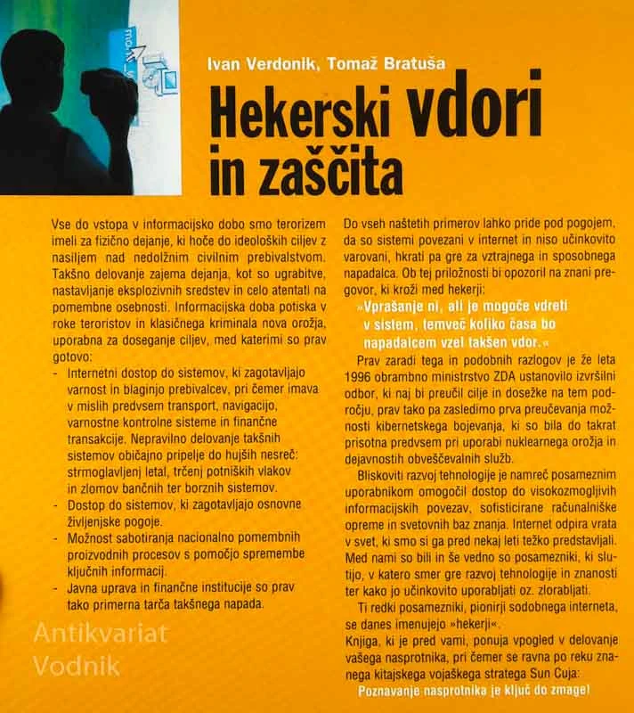 HEKERSKI VDORI IN ZAŠČITA, I. Verdonik & T. Bratuša