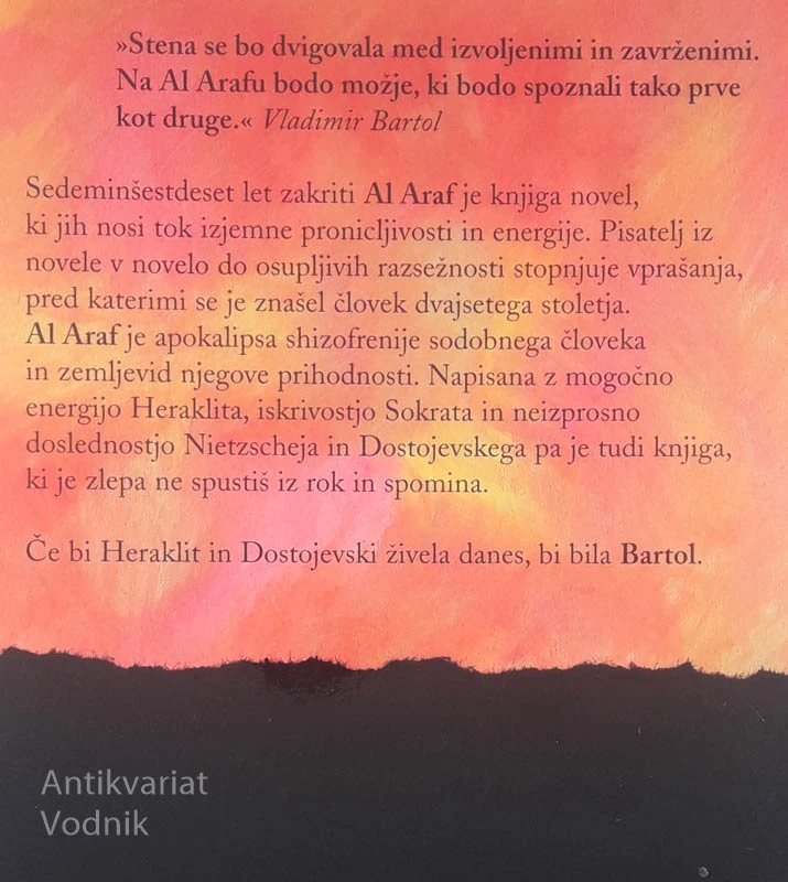 AL ARAF, Vladimir Bartol
