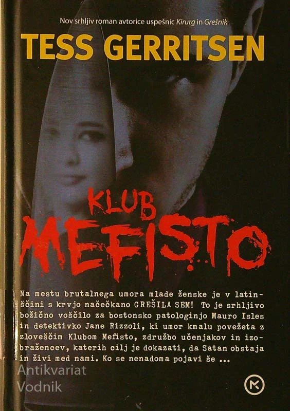 KLUB MEFISTO, Tess Gerritsen