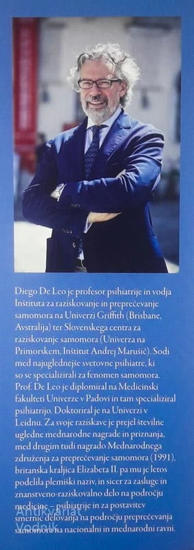PRELOMNICE; NEOBIČAJNO POPOTOVANJE V GLOBINE SAMOMORA, Diego de Leo