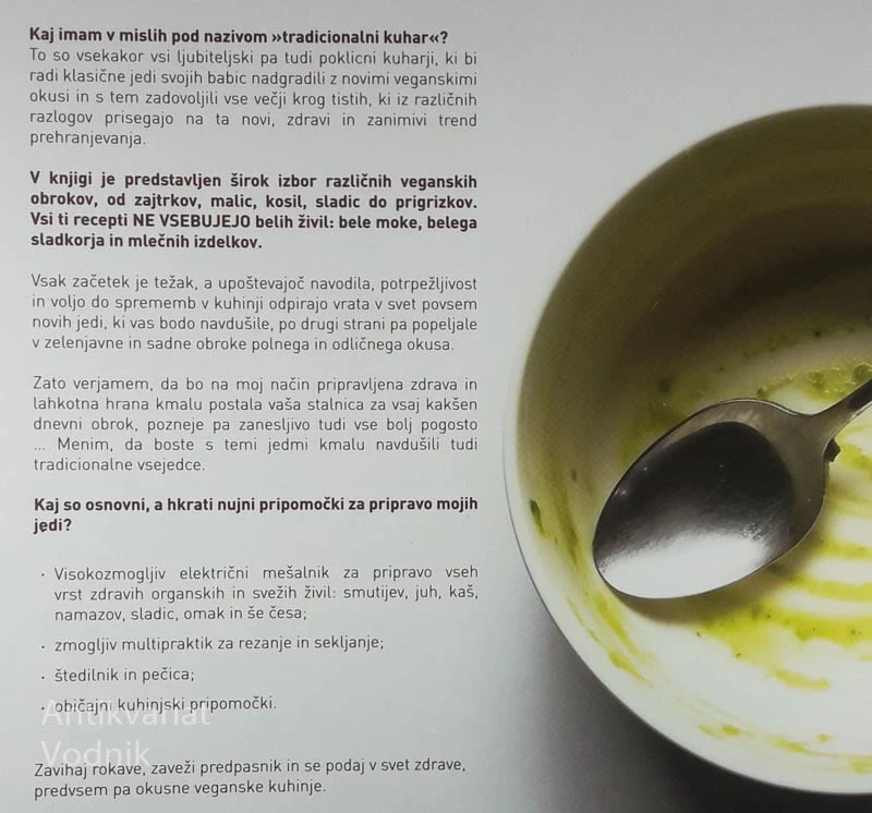 VEGANSKI PRIROČNIK ZA TRADICIONALNE KUHARJE, Barbara Kokelj