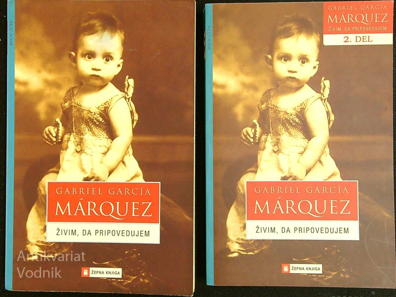 ŽIVIM, DA PRIPOVEDUJEM, I. in II. del, Gabriel Garcia Marquez