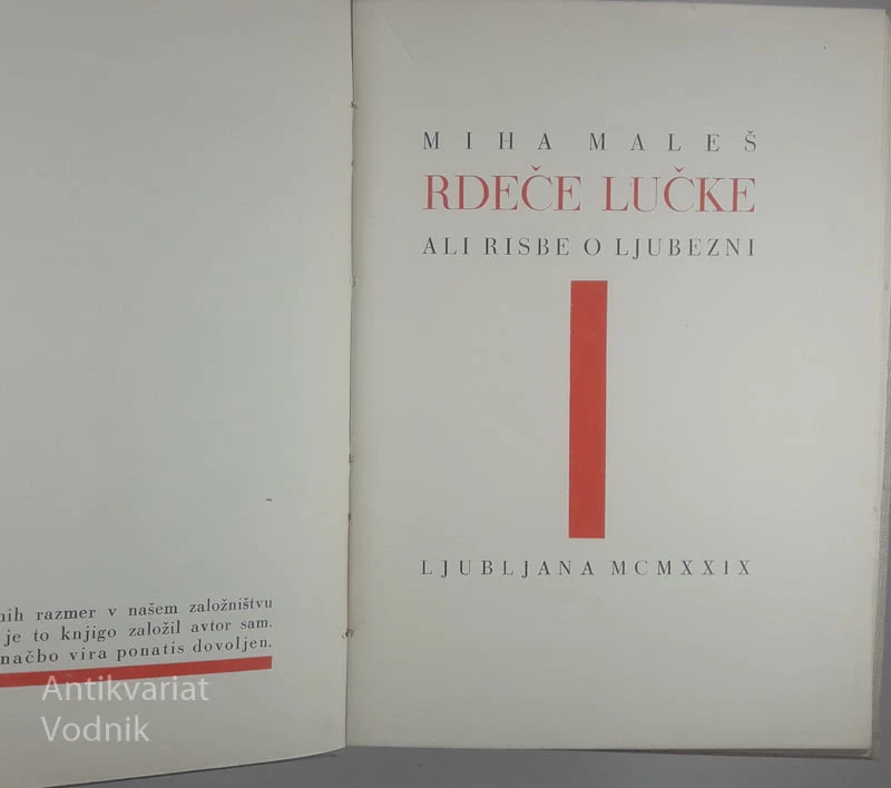 RDEČE LUČKE, Miha Maleš