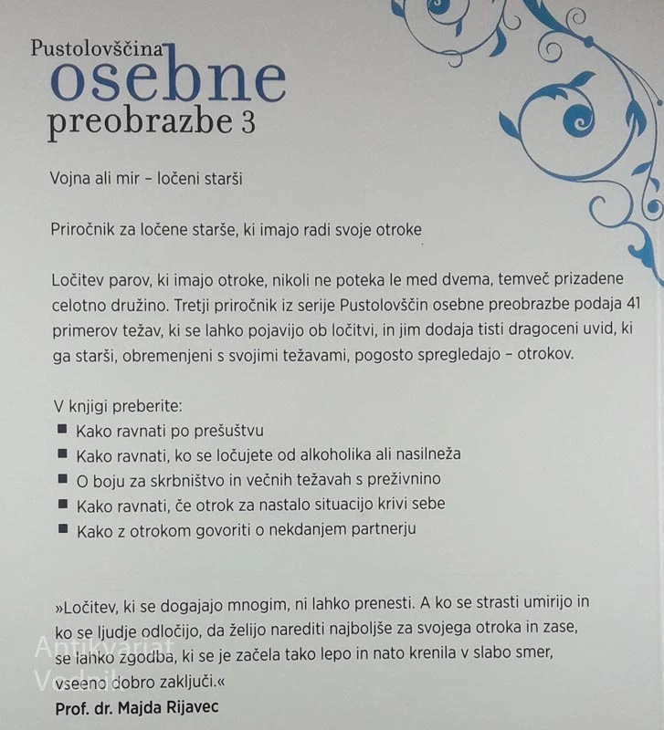 PUSTOLOVŠČINA OSEBNE PREOBRAZBE 3, Ljubica Uvodić-Vranić