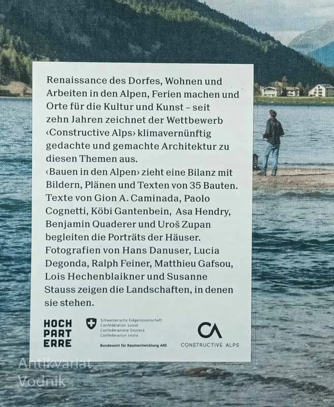 BAUEN IN DEN ALPEN, Köbi Gantenbein