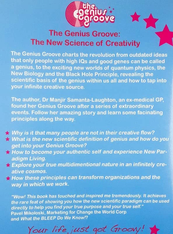 THE GENIUS GROOVE, Dr. Manjir Samanta-Laughton