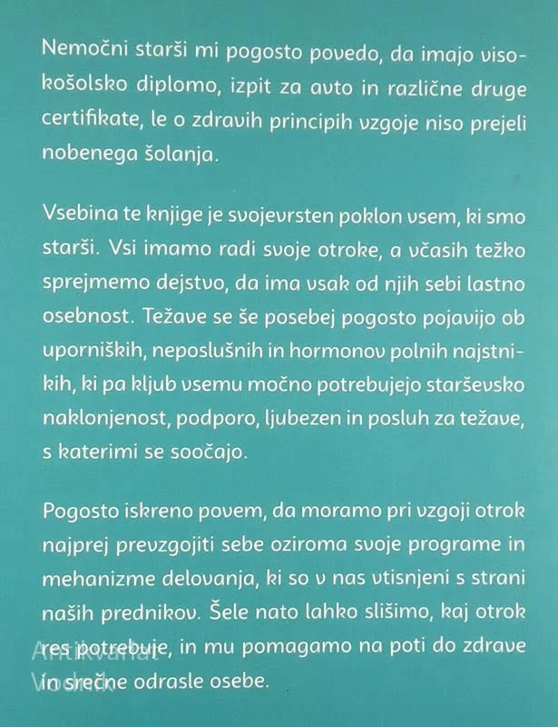 ISKRENO O VZGOJI IN NAJSTNIKIH, Melita Kuhar