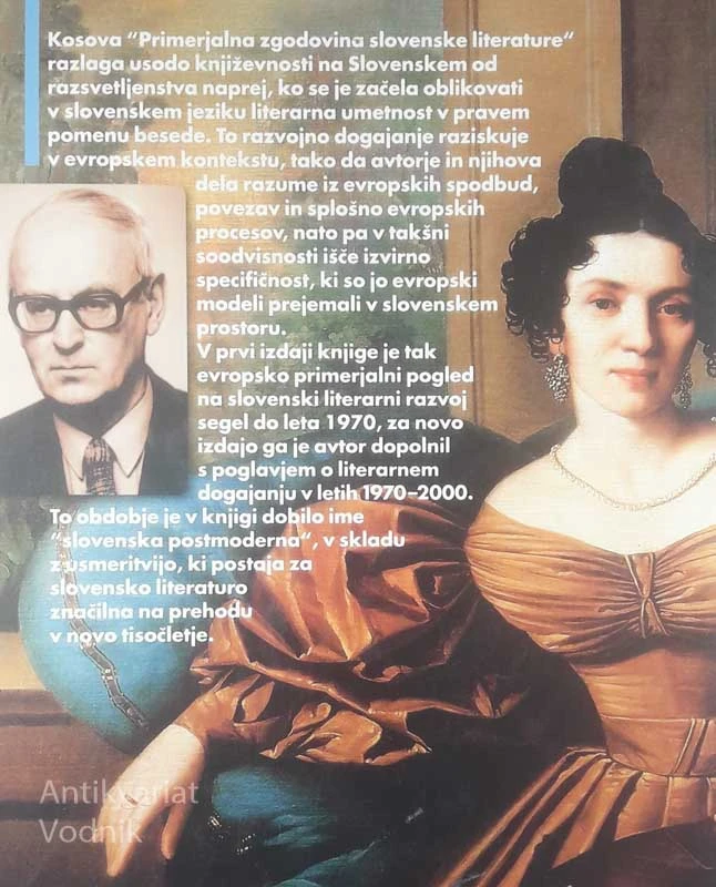 PRIMERJALNA ZGODOVINA SLOVENSKE LITERATURE, Janko Kos