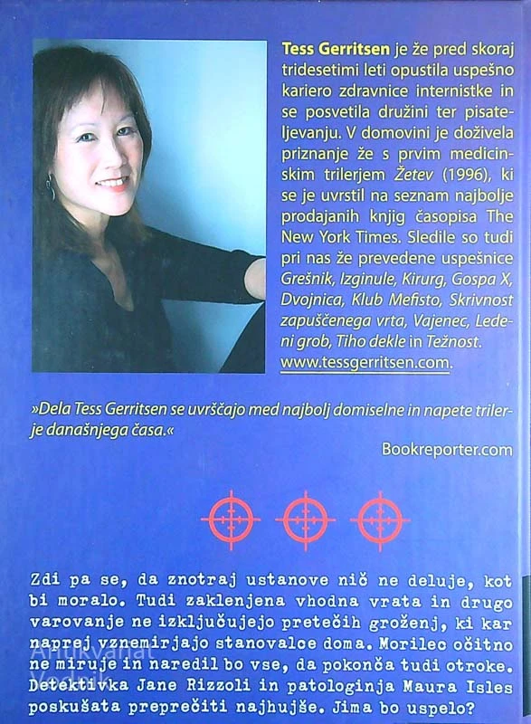 ZADNJI, KI BODO UMRLI, Tess Gerritsen