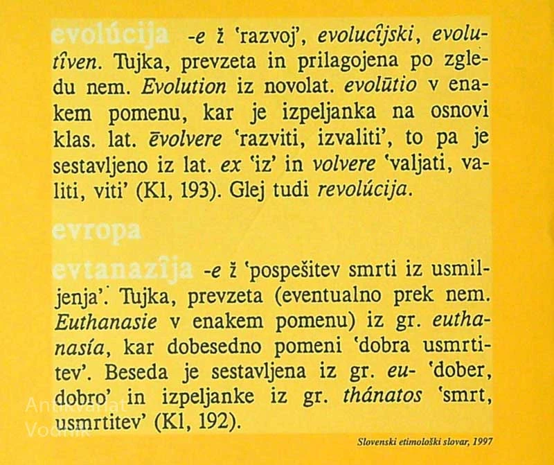 EVROPA: MED EVOLUCIJO IN EVTANAZIJO, Tomaž Mastnak