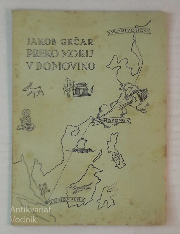 PREKO MORIJ V DOMOVINO, Jakob Grčar