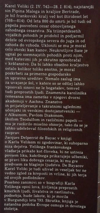 KAREL VELIKI, J. D. de Bayac