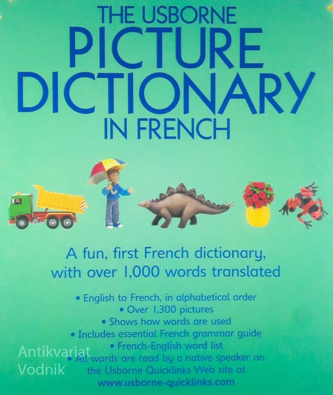 PICTURE DICTIONARY IN FRENCH