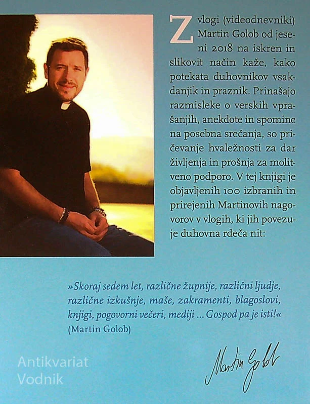 NA SPLETNI PRIŽNICI 2; MISLI IN SPODBUDE MARTINA GOLOBA