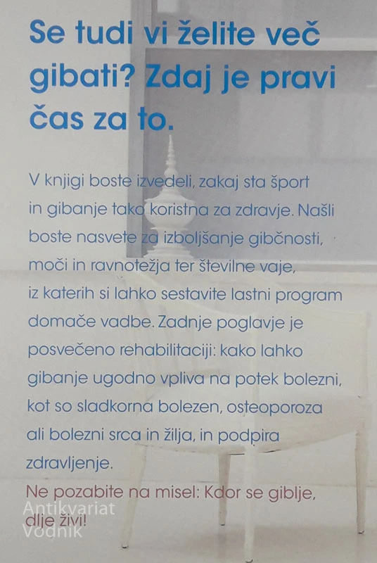 GIBANJE ZA BOLJŠE POČUTJE IN ZDRAVO ŽIVLJENJE, več avtorjev