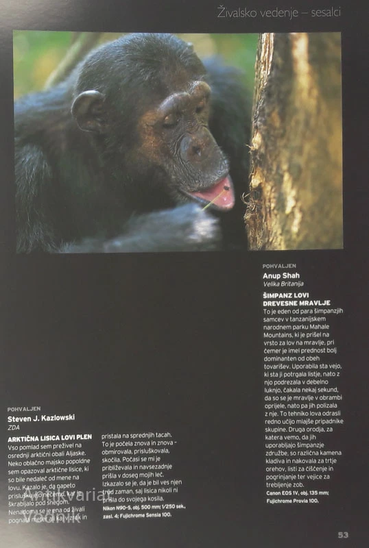 NARAVOSLOVNI FOTOGRAF LETA, KATALOG 14