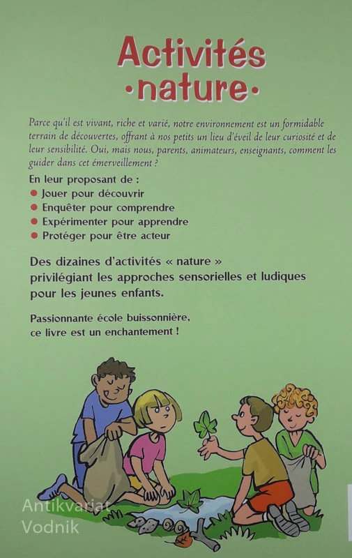 ACTIVITES NATURE, POUR LES 5-8 ANS, Frederic Lisak