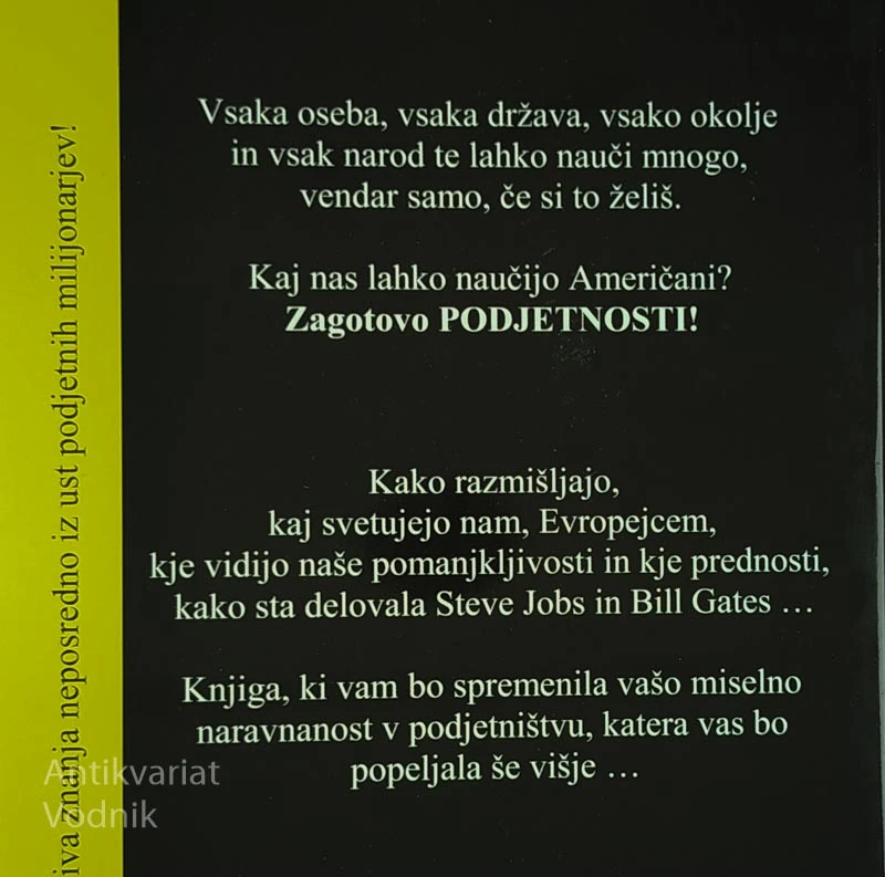 AMERIŠKI MILIJONARJI SO SPREGOVORILI…, Petra Škarja