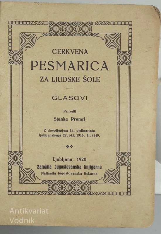 CERKVENA PESMARICA ZA LJUDSKE ŠOLE – Glasovi