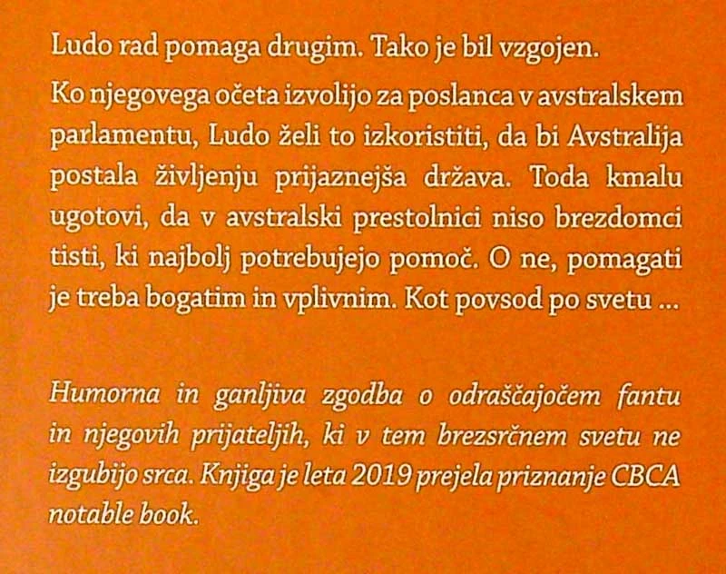 DOBROTA NI SIROTA, Morris Gleitzman