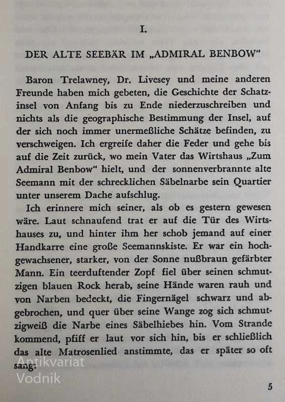 DIE SCHATZINSEL, R.L. Stevenson