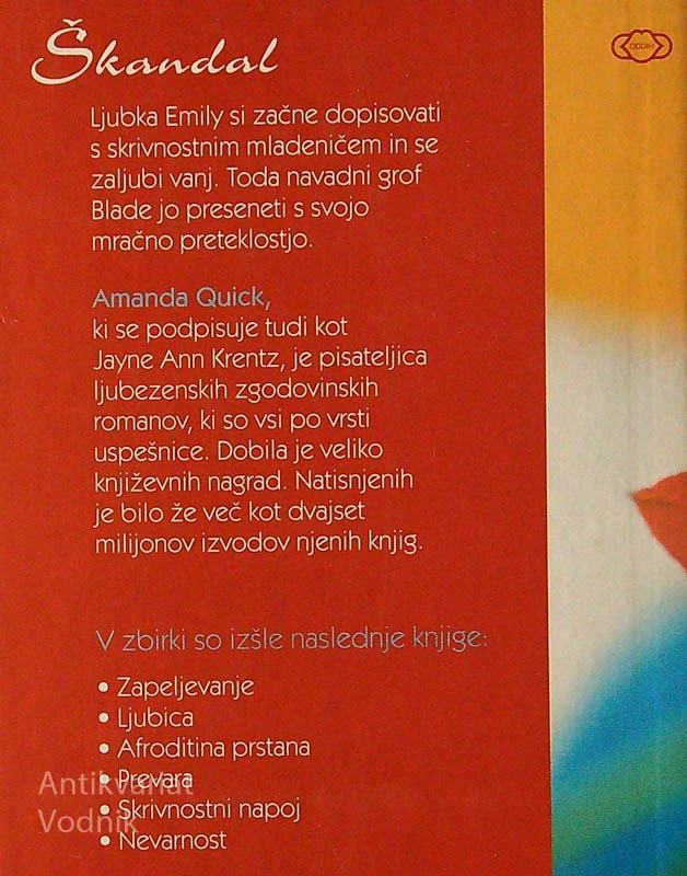 ŠKANDAL, Amanda Quick